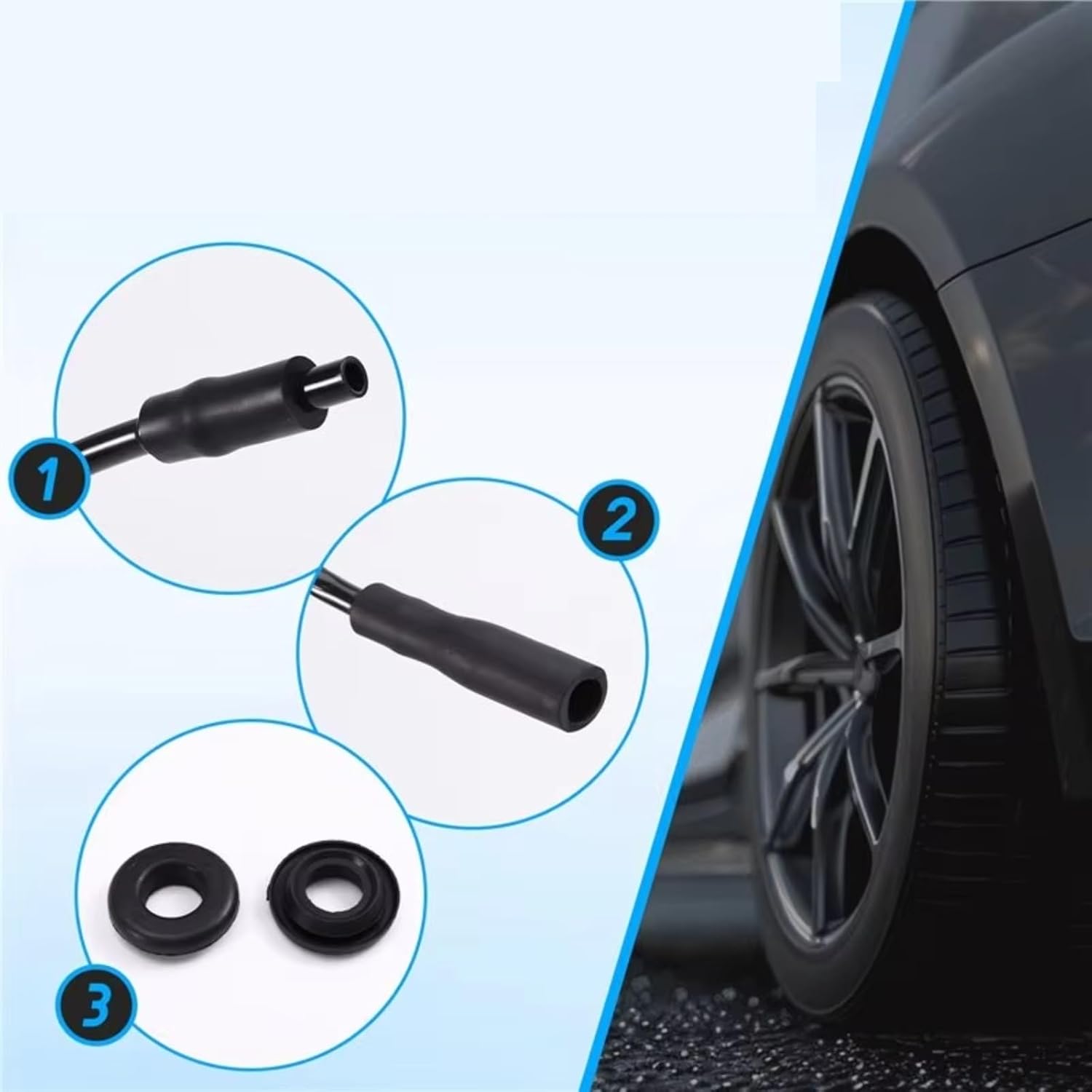 Compatible with Jeep for Grand for Cherokee 2000 2001 2002 2003 2004 Auto PCV Vent Crankcase Ventilation Pipe 4854265 2946079