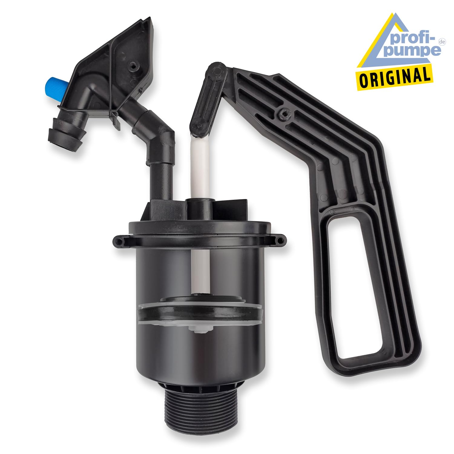 Profi-Pumpe® Universal Hand Pump 500 | Bomba Manual de Palanca para Bidón | Caudal 500ml por Carrera | Apto para AdBlue, Aceite, Anticongelante y Agua | Con Tubo Telescópico y Manguera