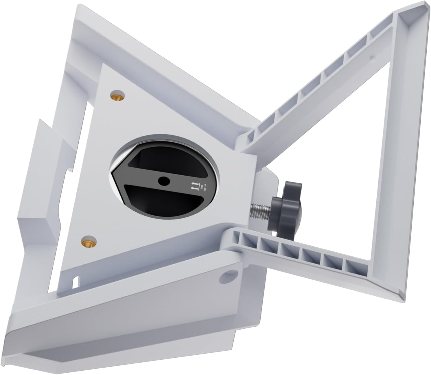 Starlink Mini Pole Mount Adapter with 1/4\" Threaded Tripod Adapter 3 in 1 Starlink Kickstand Multiple Use Pipe Adapter for Starlink Mini