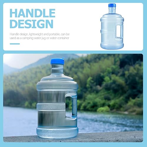 Miniatura 7 de BESPORTBLE Jarra de agua de 7.5L camping, hogar, oficina, azul, policarbonato, a prueba de fugas