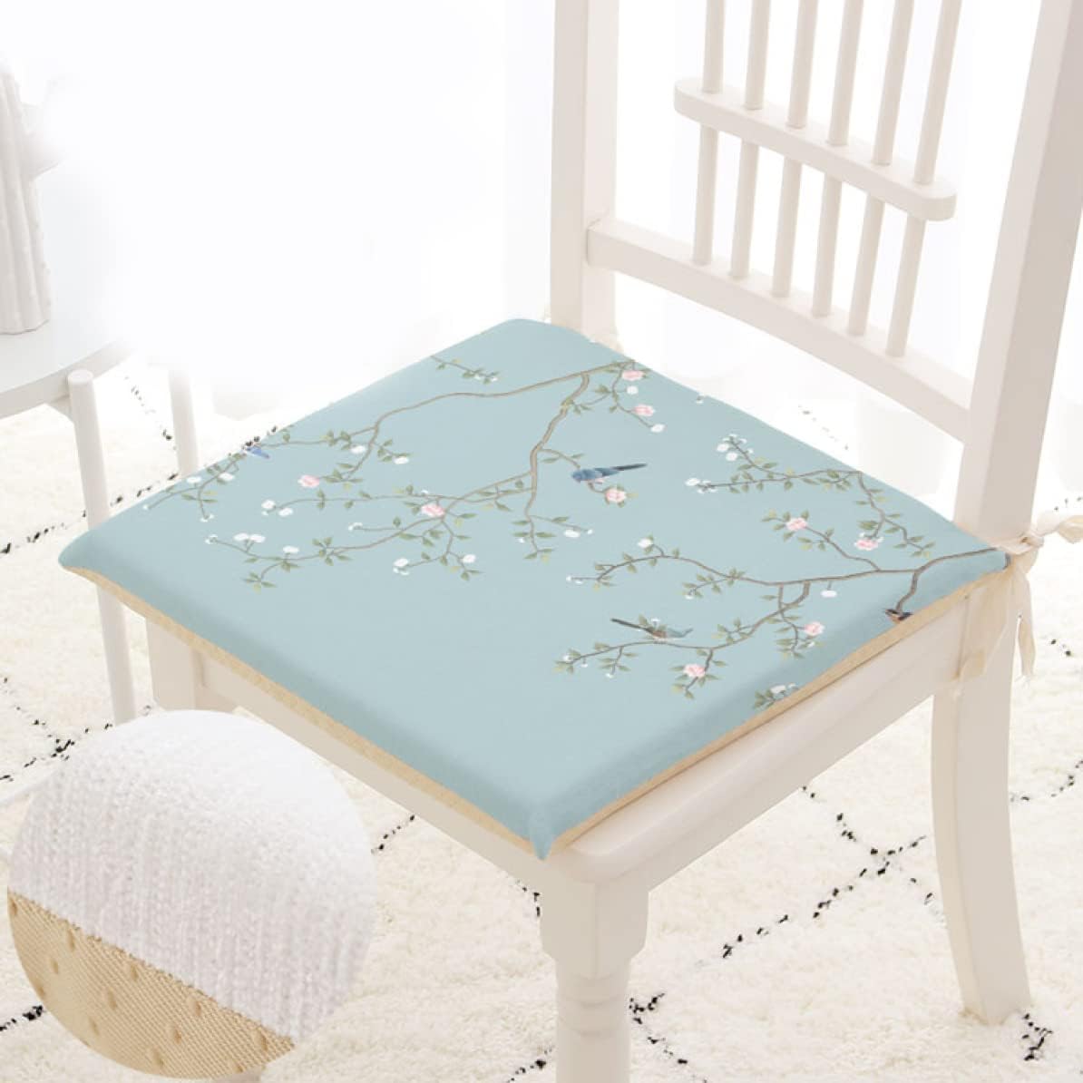 [KUZQIM] 椅子 クッション シートクッション 和室 おしゃれ ダイニングチェア 45*45cm クッション イス クッション