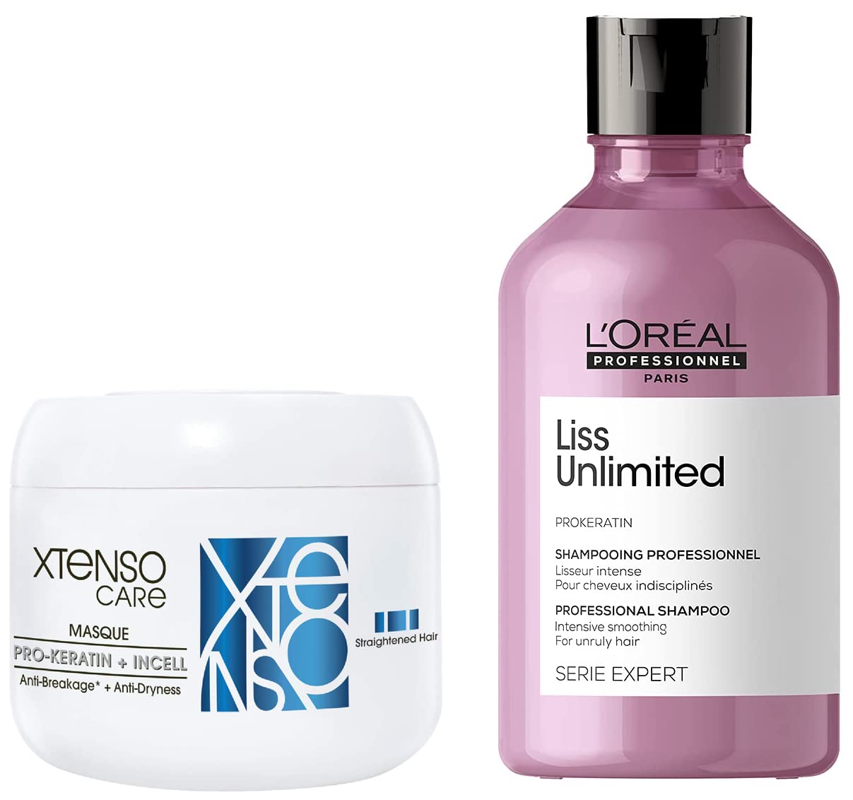 L'Oréal Professionnel Xtenso Care Masque 196 Gm,For Straightened Hair& Liss Unlimited Shampoo With Pro-Keratin For Rebelli... - Review, Price and Buying Guide
