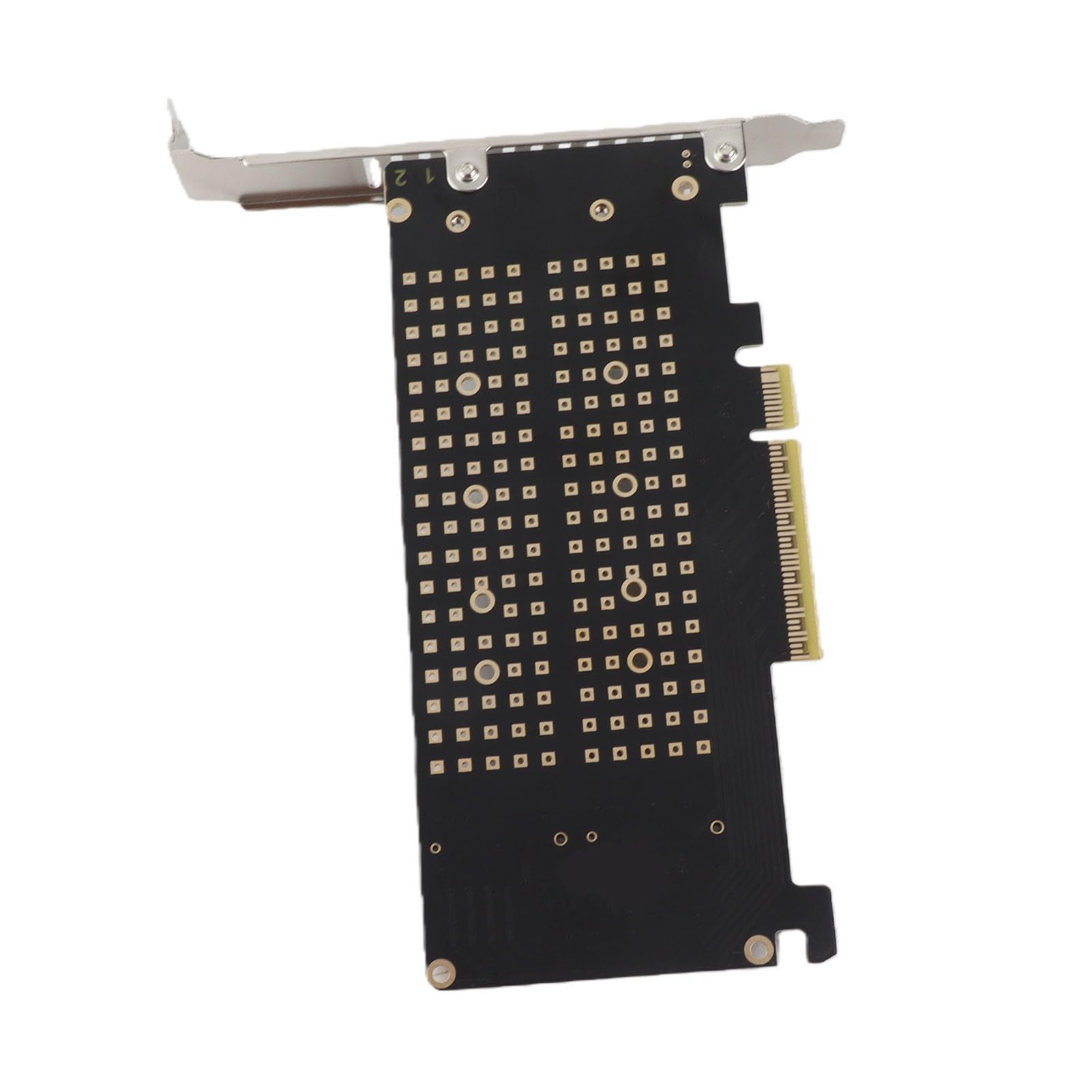 Tarjeta adaptadora PH45, Tarjeta de expansión del Lector, Adaptador M.2 Adaptador PCIE Dual M.2, Disco Duro M Key, SSD NVMe M.2 Dual a convertidor de Disco Duro PCIE X8 M Key(ph45)