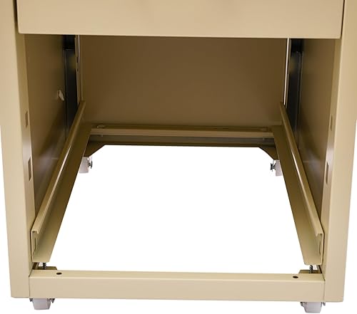 Miniatura 8 de juckeyroot Archivador de 5 cajones, gabinete de almacenamiento de clasificación móvil para oficina en casa, gabinete de almacenamiento vertical de