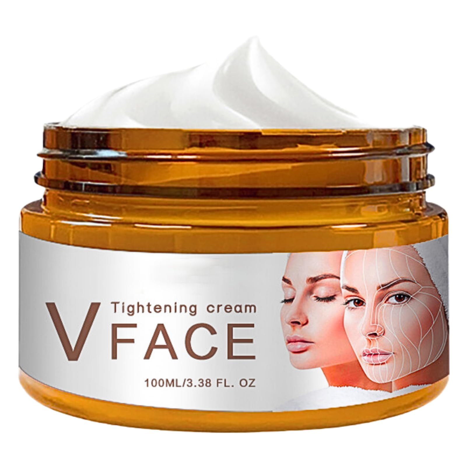 KASTWAVE Firming Face Cream, V Face Tightening Anti Wrinkle Face Cream， Anti-Aging, Moisturizing, Evens Tone, Instant Wrinkle Cream For Face Women