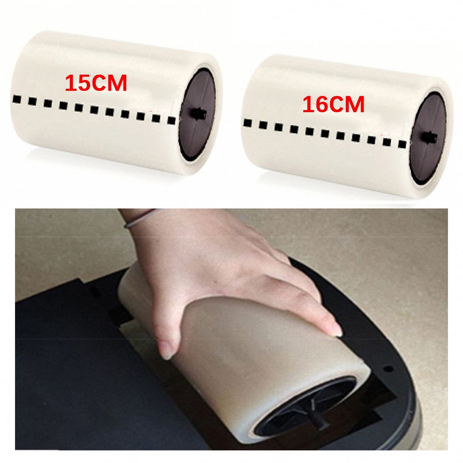 Película Especial para máquinas película para Zapatos, tamaño Universal de 15cm/16cm, Fuerte adsorción, película para Zapatos antisuciedad en la Suela de los Zapatos