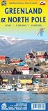 Greenland & North Pole Travel Reference 1:3M/1:9M in Waterproof Paper 2026 Edition