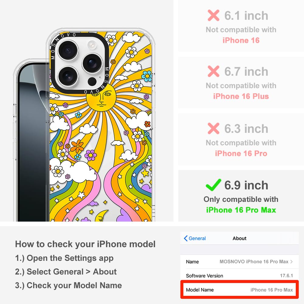 MOSNOVO Case for iPhone 16 Pro Max - Image 2