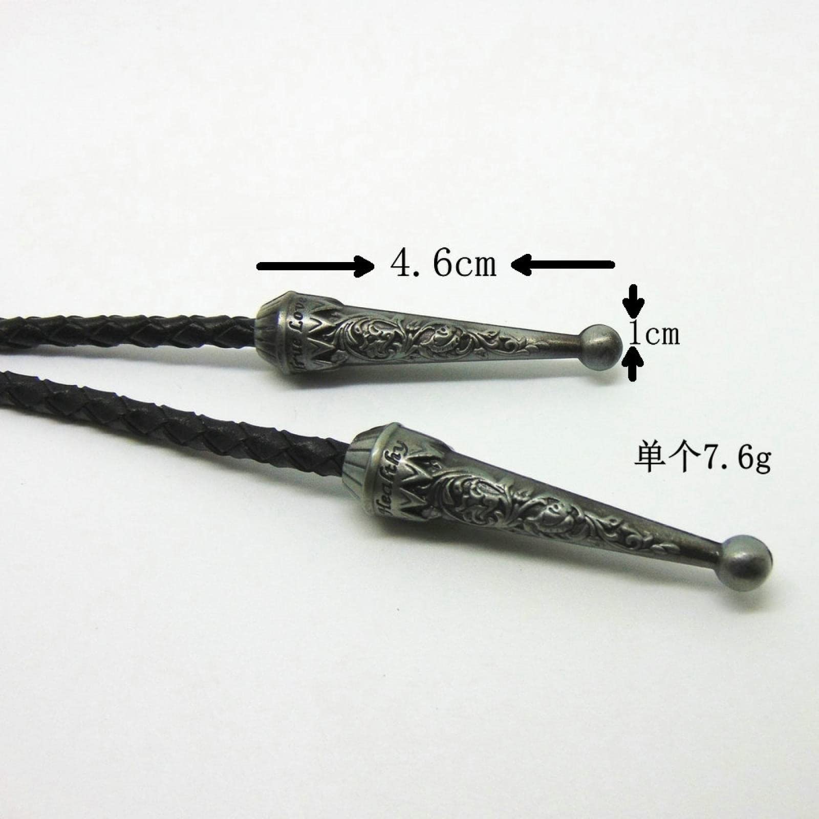 Cravatta Bolo Personalizzata Con Pietra Preziosa Madreperla - Cravatta Nuziale Personalizzata - Cravatta Bolo Da Uomo In Oro Argento Rame Con Pietra Bianca - Italia - Foto 10