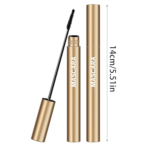 Miniatura 6 de Wet And Wild Mascara Mega Volume Off Maquillaje Duradero, largo, delgado, enrollado, dorado, negro y marrón, a prueba de transpiración, maquillaje