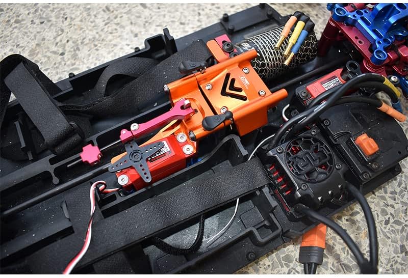 Miniatura 2 de GPM para ARRMA-17 Infraction 6S BLX-ARA7615V2 Kit de freno de mano de aleación de aluminio + cubierta diferencial media