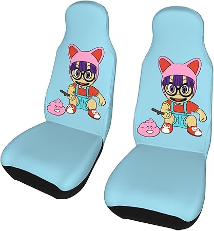 Amazon Dr スランプ アラレちゃん 4 人気 快適でスタイリッシュ 通気性 軽自動車 普通車のフロントダブルカーシートカバー 前席シートカバー2個 取り付けが簡単 車用シートカバー 3dカーシートクッション保護カバー 防水 耐久性と汚れに強く 四季適用 シート