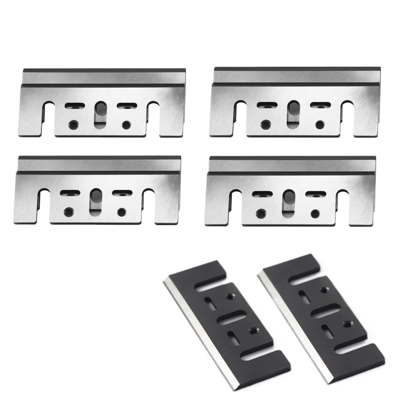 Coltelli for piallatrice in carburo TCT da 82 mm da 3-1/4 pollici for piallatrice for la lavorazione del legno 10 pezzi