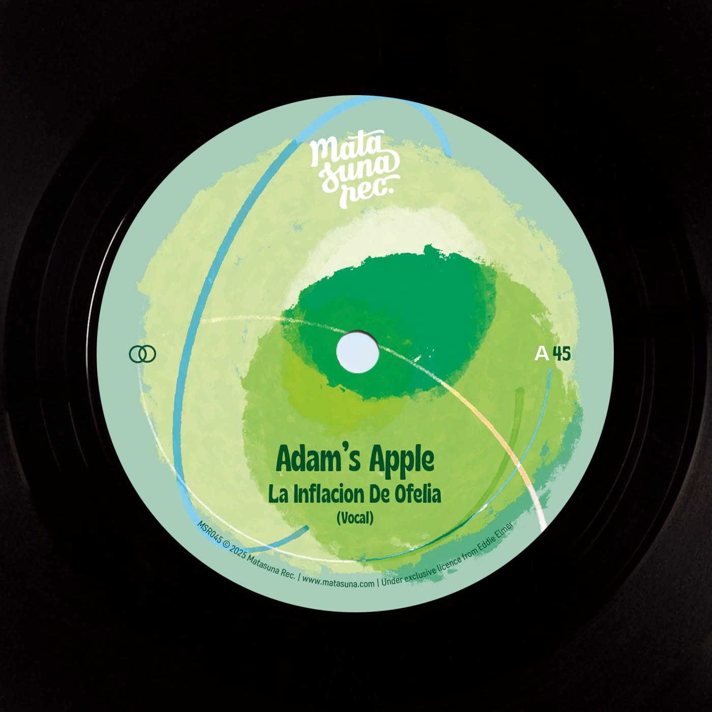 ADAM'S APPLE - La Inflacion De Ofelia - Vinyl (7"")
