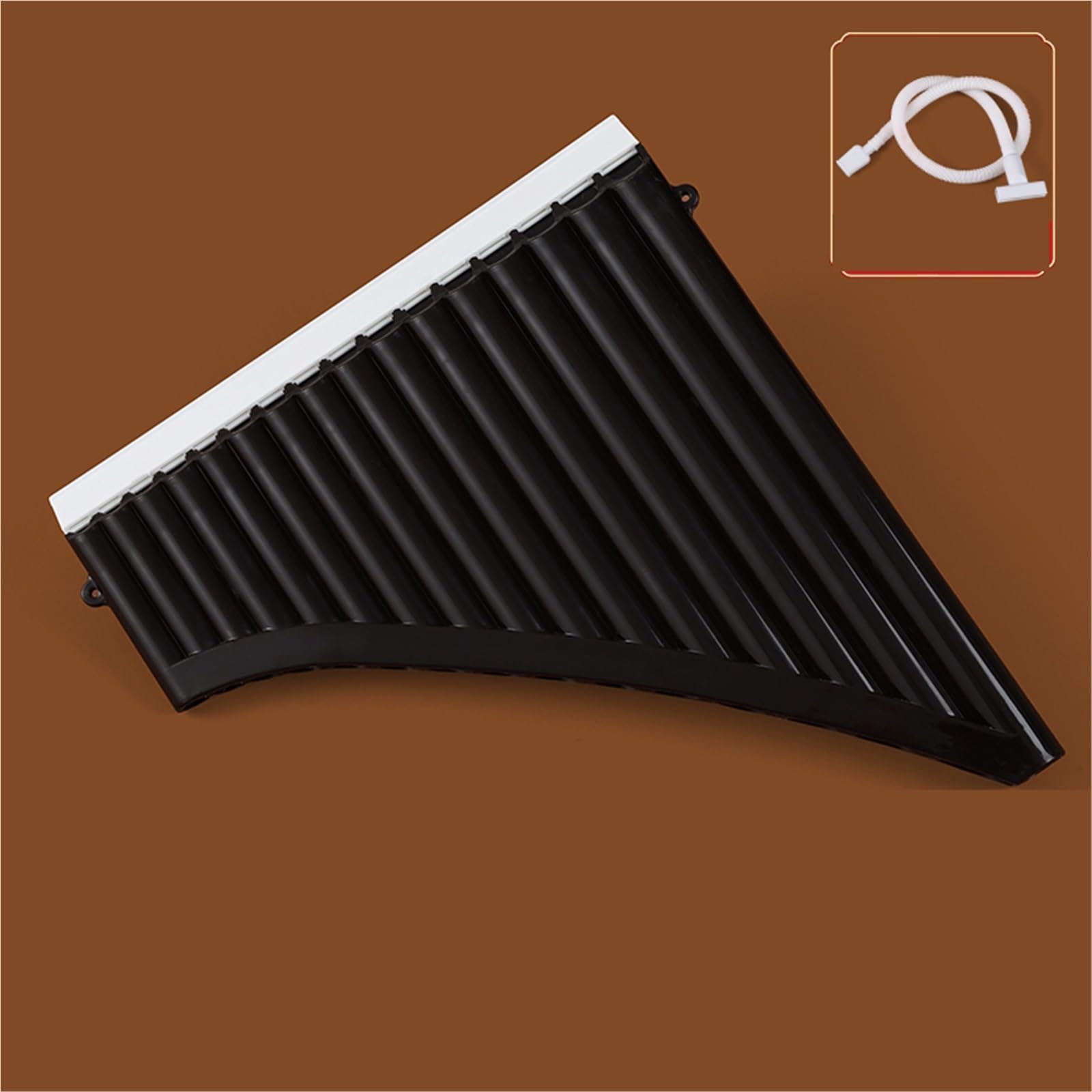 Pan Flute Instrument Pan Flute Instrument 16/18 Pipe Beginner Professional Performance C Pan Flute With Sliding Blowpipe(B,16)
