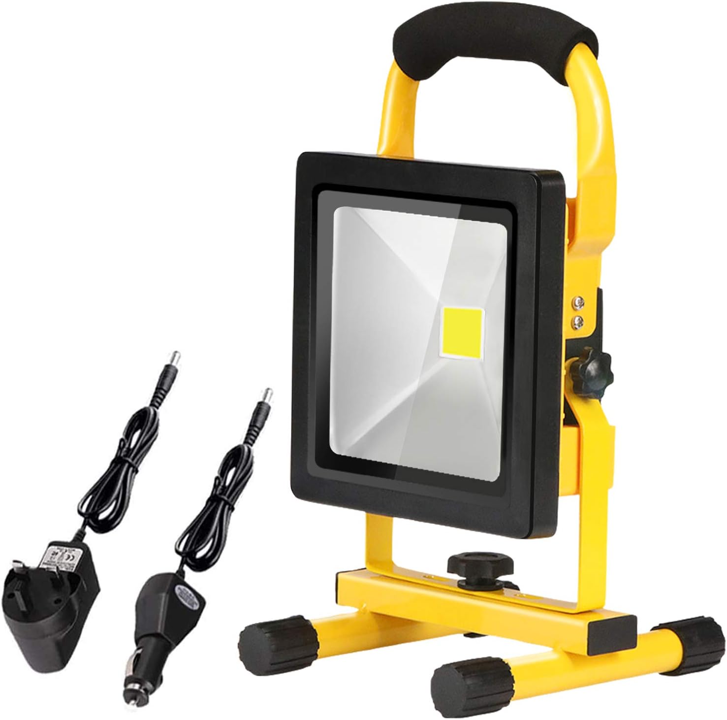 Beizkna 20W LED Work Light Rechargeable Super Bright 3000 Lumen