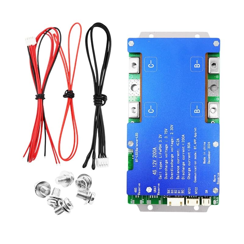 VIDOO Scheda Protezione Sistema Gestione Batteria 4S 12V Protezione Alta Corrente Sovraccarico Scarica Profonda Avviatore Automobilistico-300A