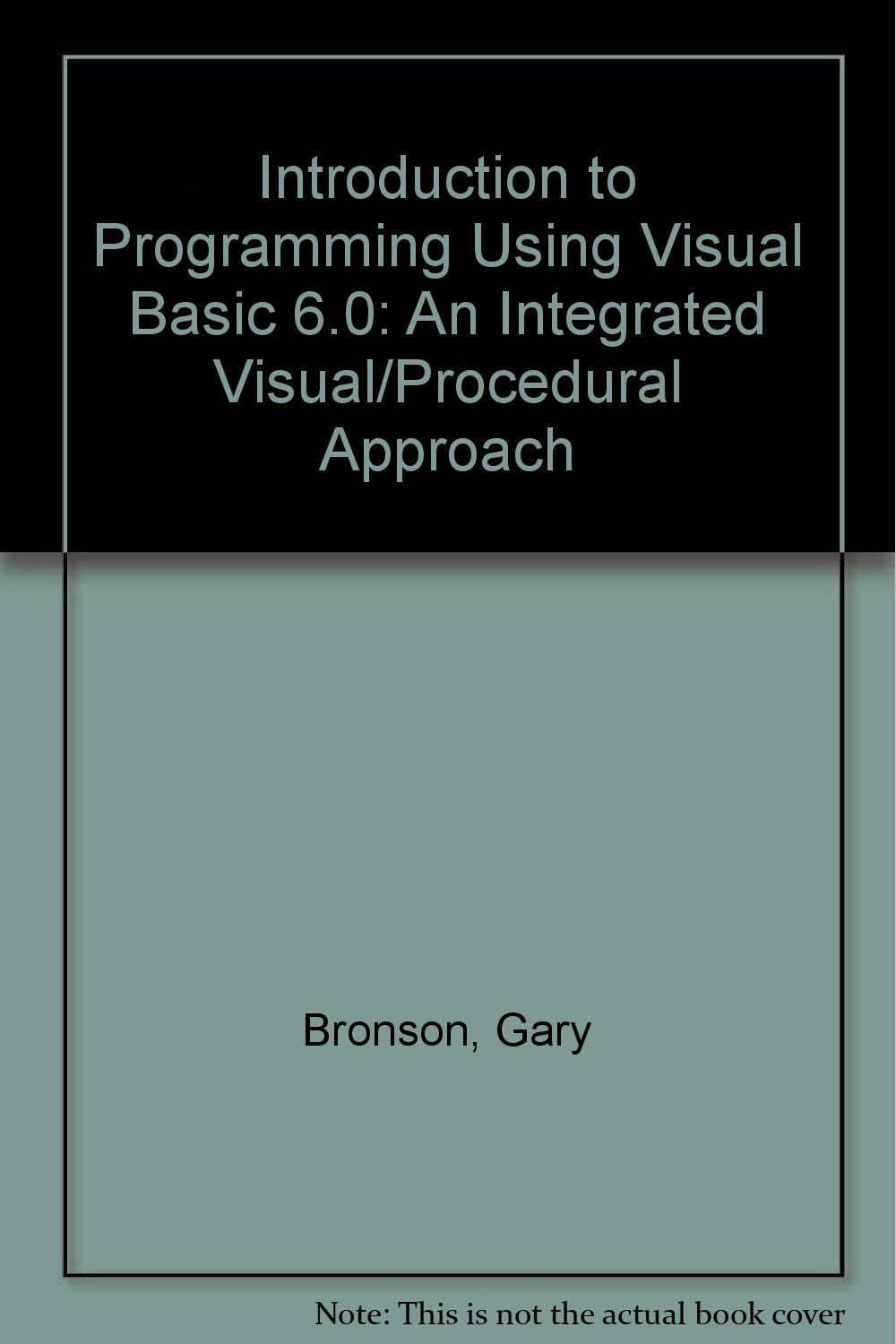 Intro to Programming with Visual Basic 6