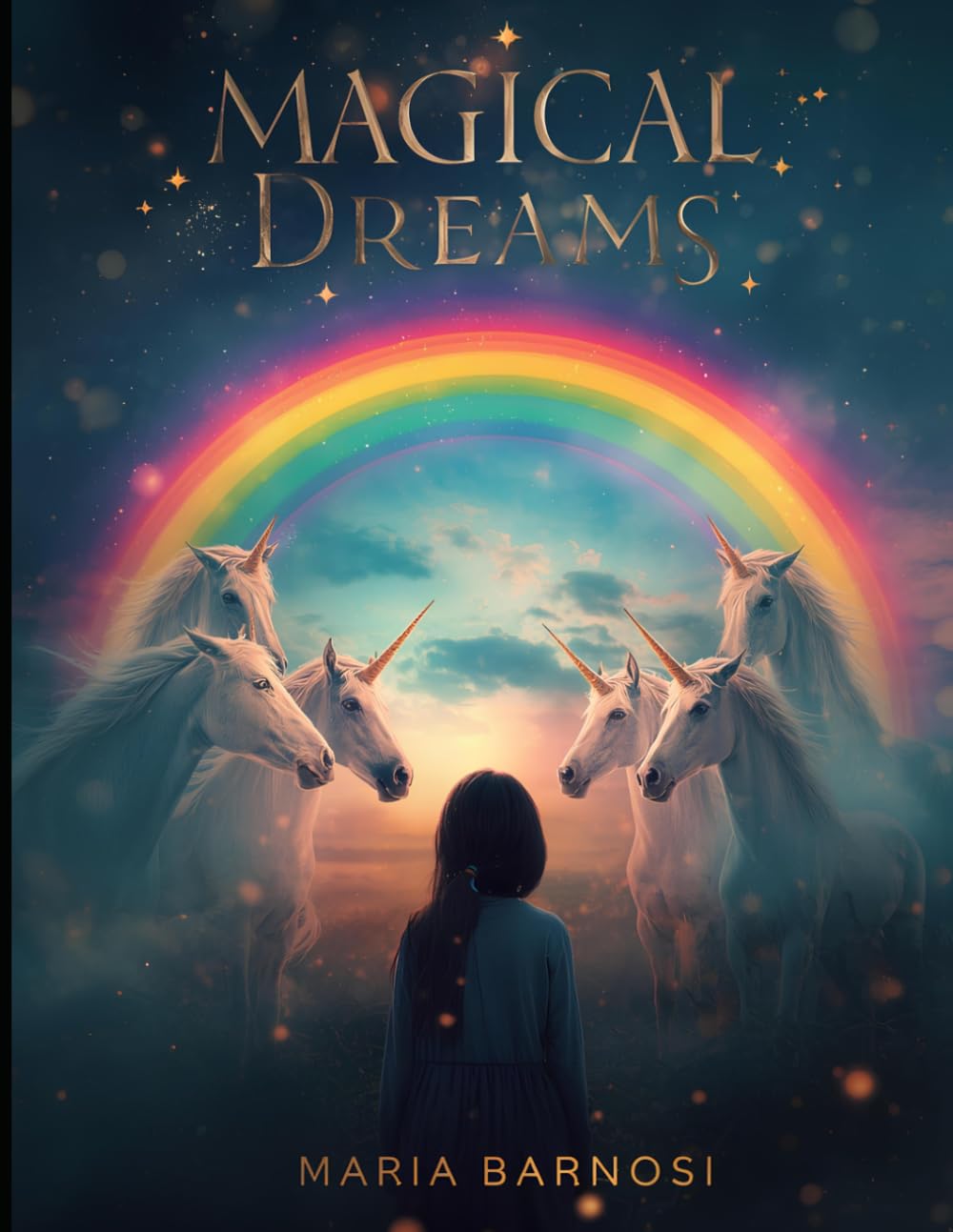 magical dreams: Libro da colorare per bambine con unicorni, castelli, stelle e mondi incantati