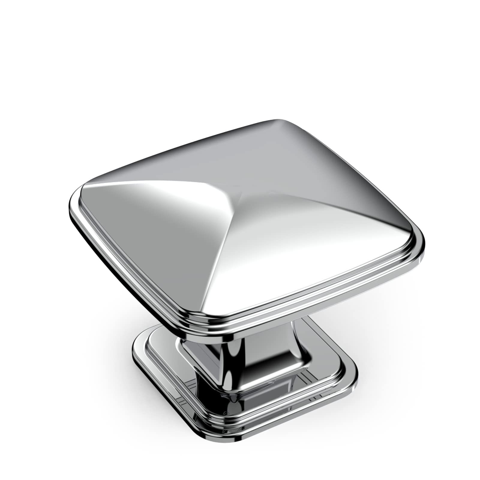 Boutons de commode de qualité supérieure Amerdeco finition chrome poli