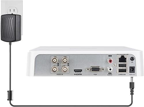 Miniatura 8 de Certificado UL Security-01 - Paquete de 2 adaptadores de CA CC 12 V 2 A, fuente de alimentación de 0.217 in x 0.083 in para cámaras CCTV DVR tira