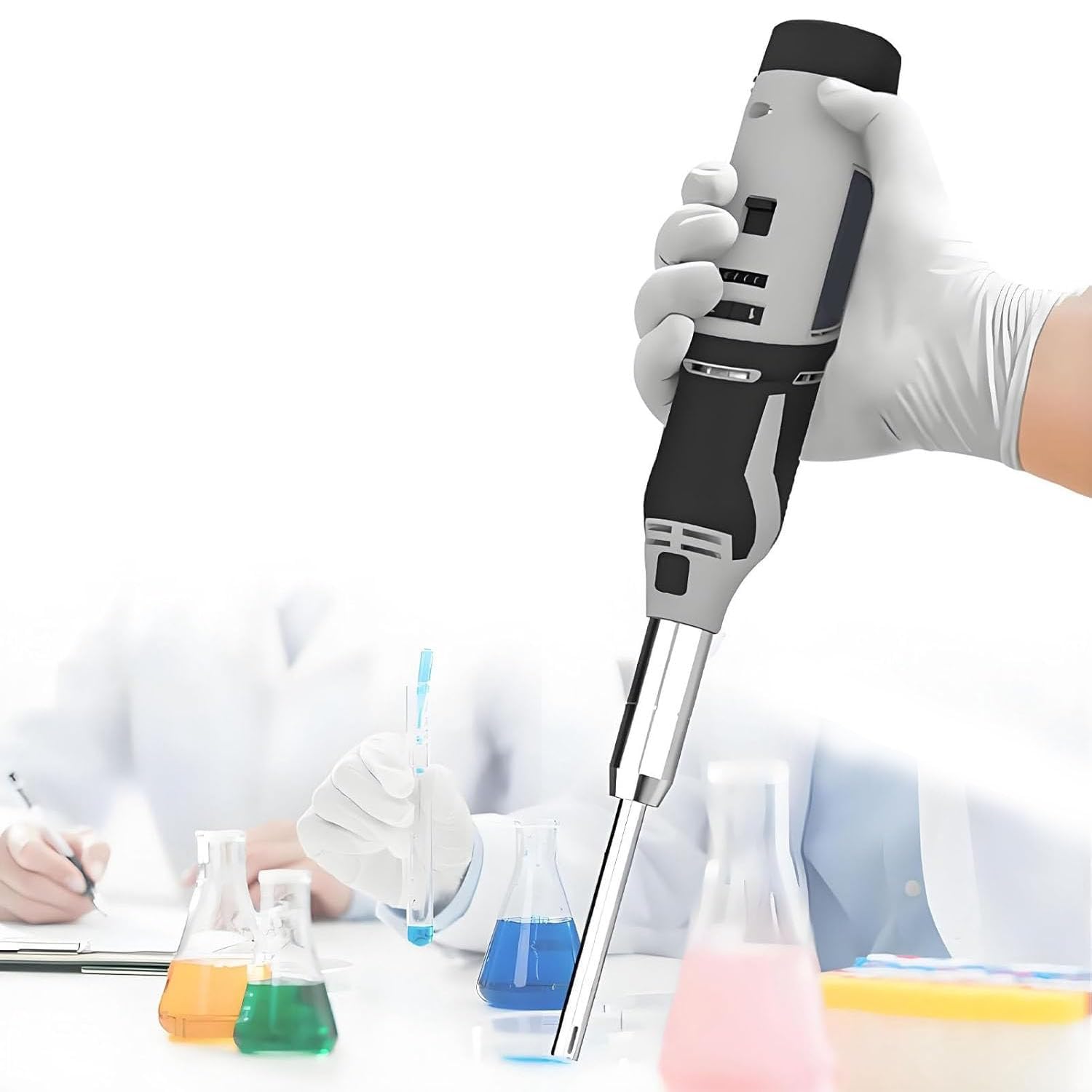 Hochgeschwindigkeits-Homogenisator-Labordispergator, 5-250 ml Verarbeitungsvolumen, 6-fach verstellbar, für tierisches Gewebe und Kosmetika