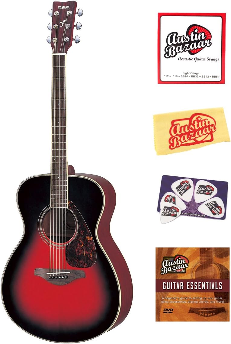 Amazon.co.jp Yamaha ヤマハ FS720S Small Body Folk アコースティックギター Bundle with