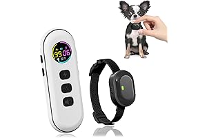 Ultra-Light Small Dog Shock Collar for Effective Training of Tiny Dogs (5-15 lbs)