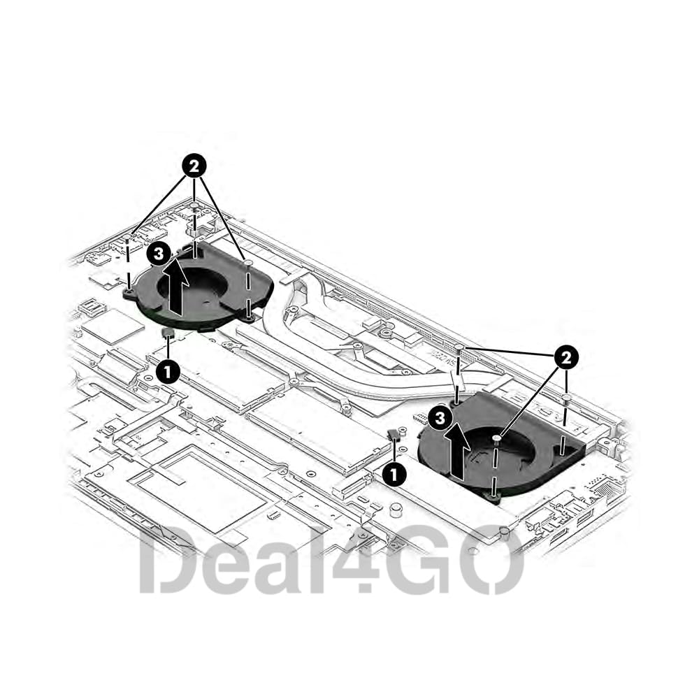 Amazon.com: Deal4GO CPU Cooling Fan N06900-001 N13914-001