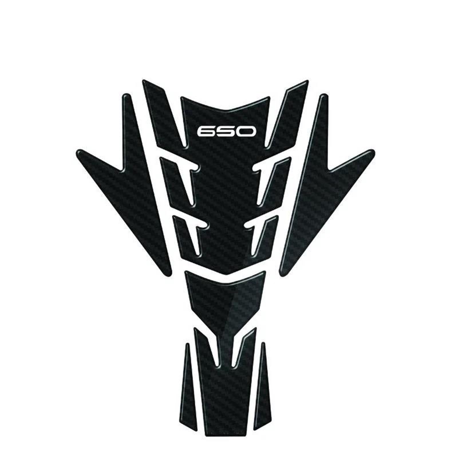 Motorcycle Tank Pad Protector Sticker Gas Knee Grip Tank Traction Pad Side for Kawasaki Z650 Z 650 for Ninja650 2017 Curved Surface(Style 1)