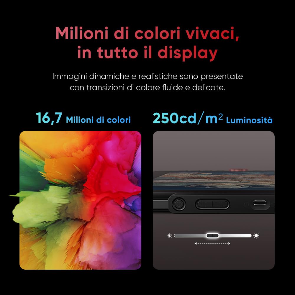 XPPen Artist 15.6 Pro V2 Tavoletta grafica con schermo, 16384 livelli di pressione, display grafico portatile da 15,6 pollici, 8 tasti di scelta rapida, compatibile con Windows Chrome OS