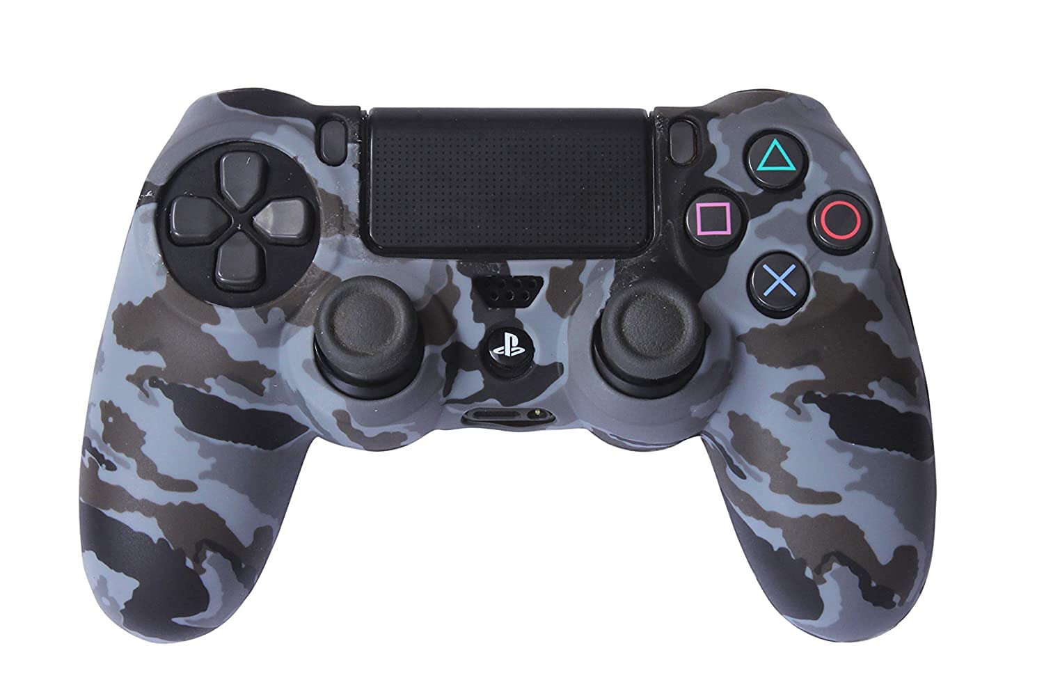 New World Special Design Army Color Soft Silicone Case cover Gel Skin Protective for PS4 Playstation4 Wireless Controller,2 Thumb Grips (B07SJNYY3V) Amazon Price History, Amazon Price Tracker