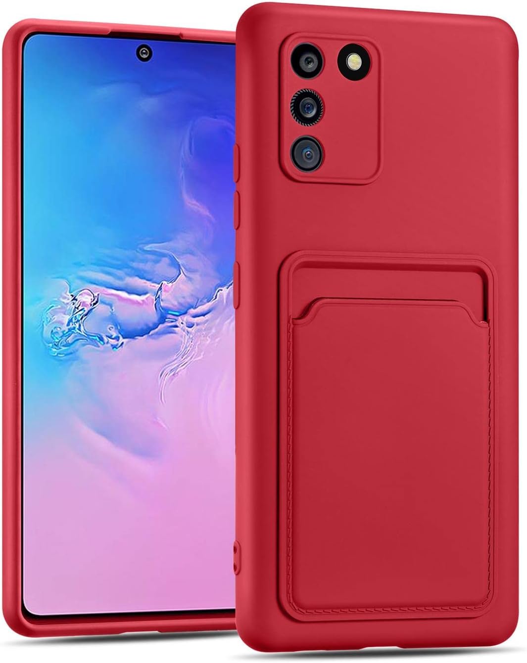 Verco Custodia A Portafoglio In Tessuto Denim Nero Per Honor 90 Lite 5G: Con Slot Per Carte E Supporto Per Video - 3