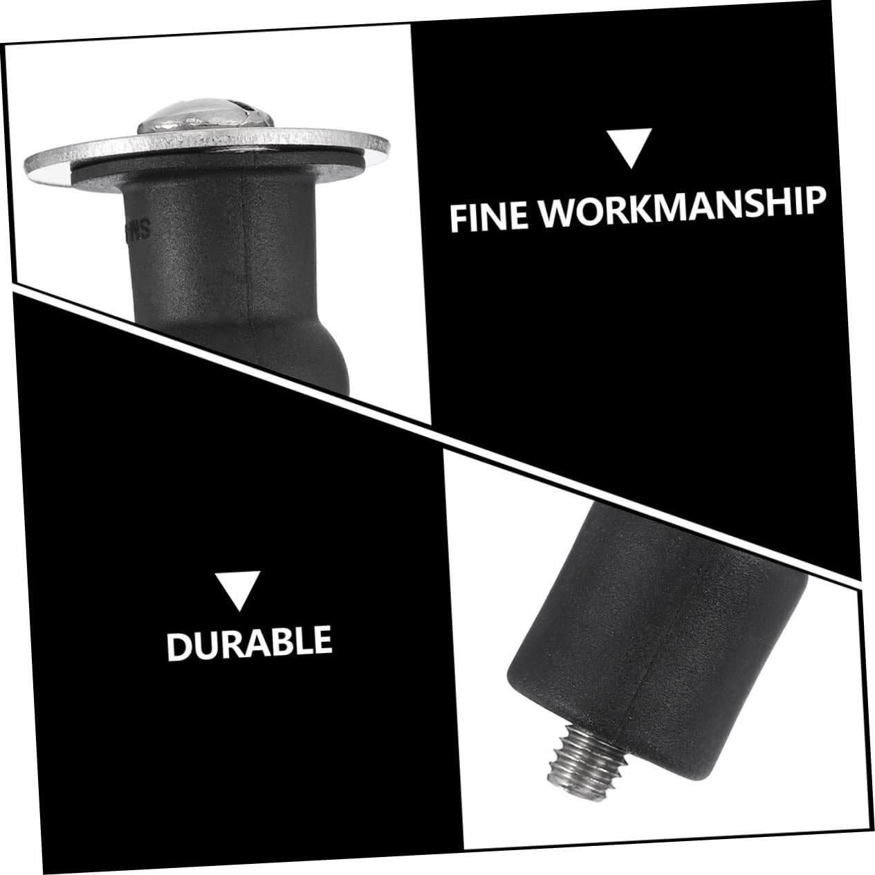 Bulloni for viti di ancoraggio in acciaio inossidabile Manicotto di espansione Vite for WC Sedili for WC Cerniere in acciaio inossidabile Bulloni in acciaio inossidabile 6 pezzi Viti di fissaggio for