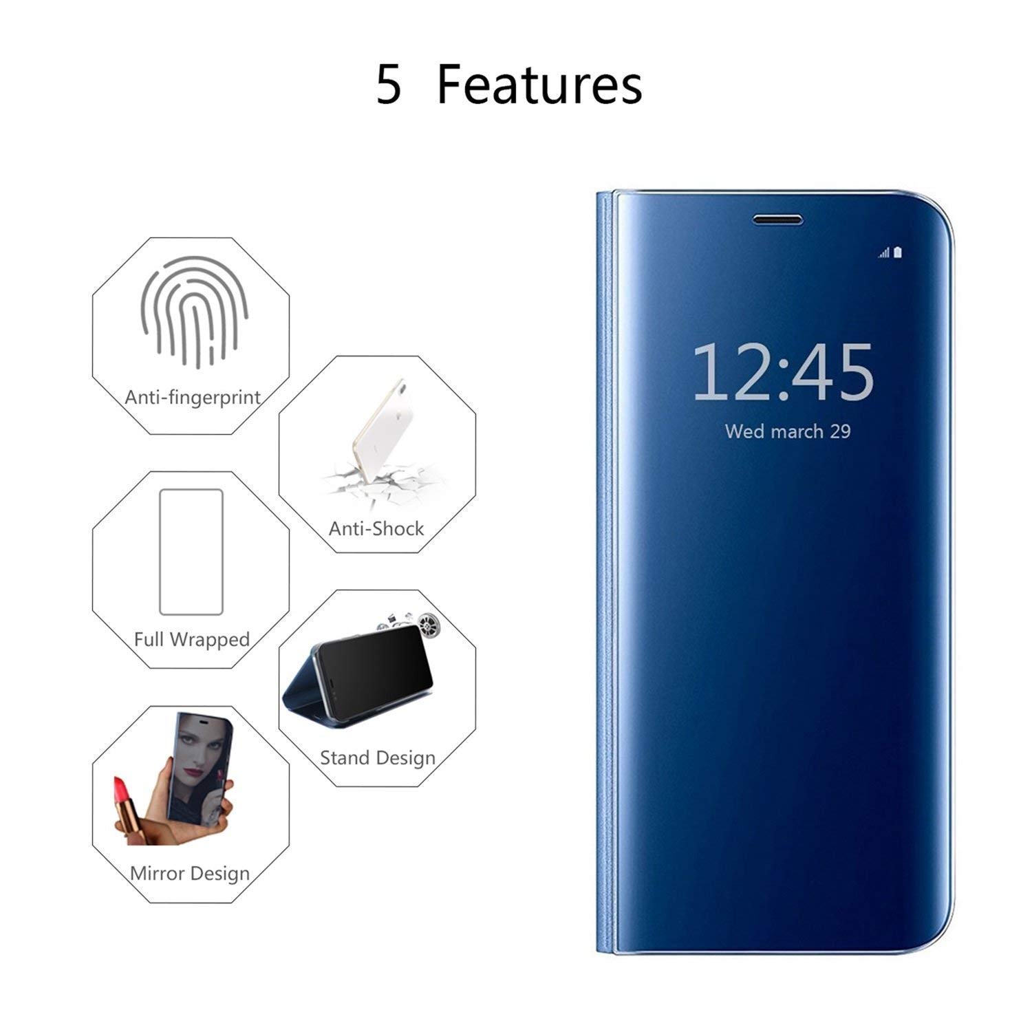 Buy Avianna Smart Clear View Kicstand with 360 Degree Protection