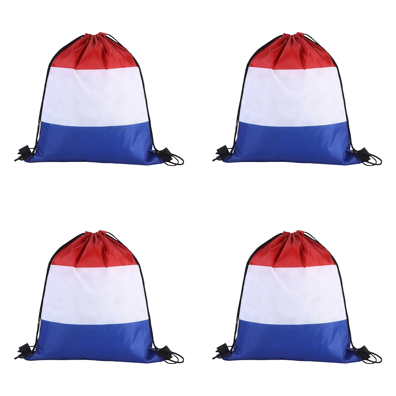hogtnd Multipacks of 4 Sturdy Pockets with Flag Pattern Collectable Sports Bags for Sports Enthusiasts and User-friendly Shoppers Recyclable Flag Pockets