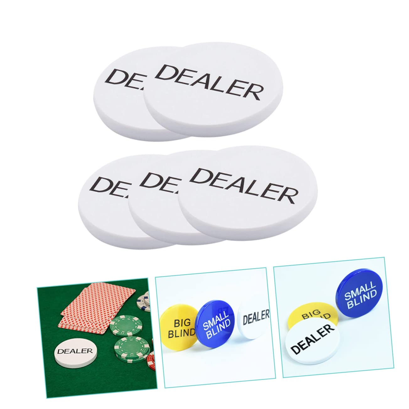 ibasenice 20pièces Jetons De Bingo Numérotés Accessoires De Jeu pour Comptage Et Mathématiques Jetons De Poker pour Activités Ludiques Et Éducatives