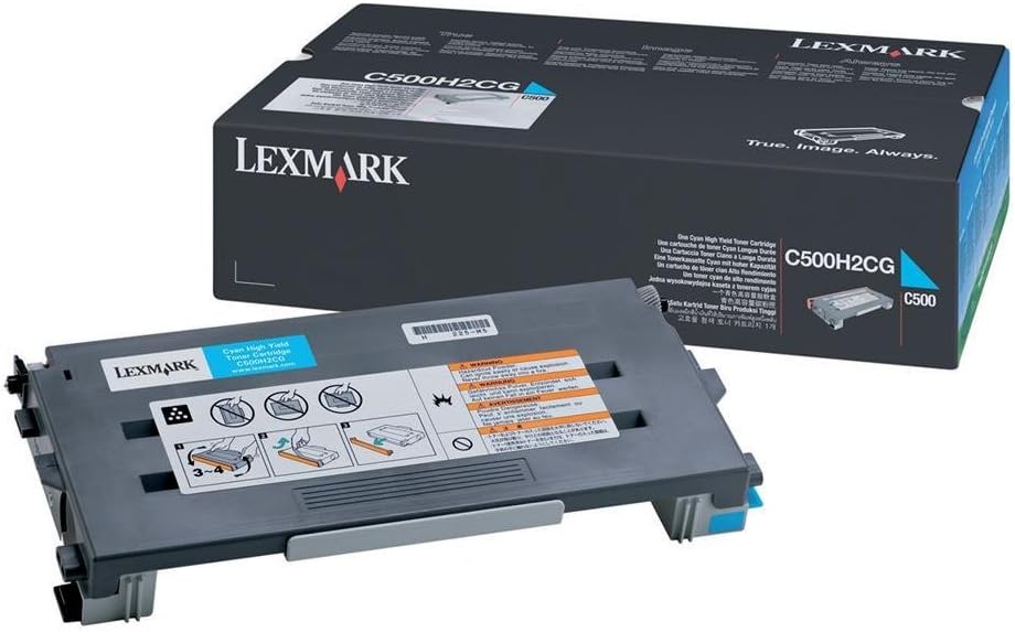 Lexmark C500H2YG Yellow Toner Cart Cartridge High Yield