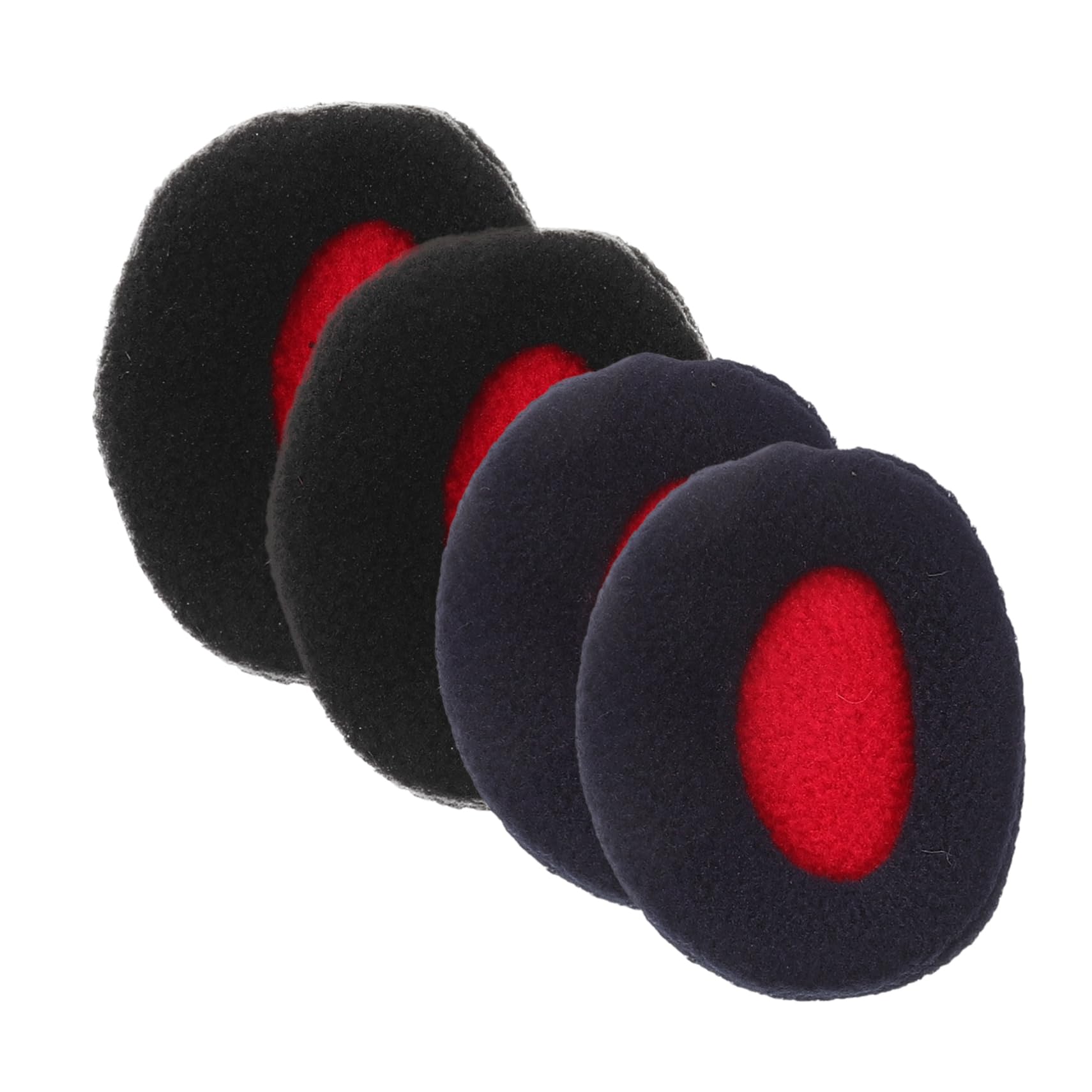 PartyKindom 2 Pairs Ear Muffs for Men Women Boys and Girls Winter Warmth Fleece Ear Covers Windproof Comfortable for Outdoor Activities