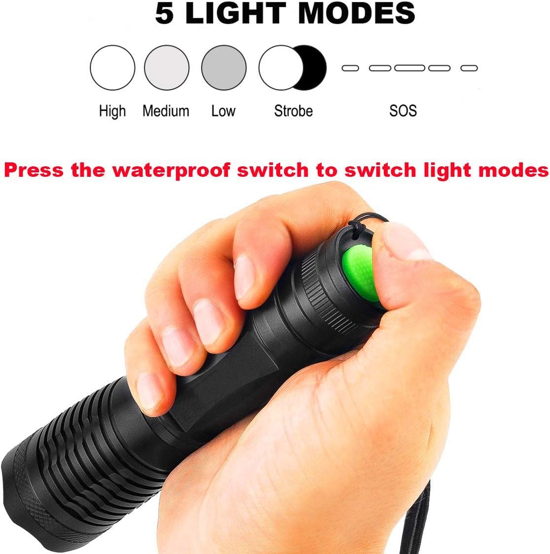 Super Bright Flashlight Resistant Emergency Flashlights Photo