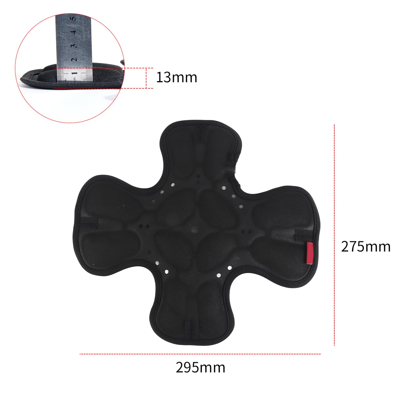 Ensemble de Rembourrage Universel pour Casque à 360°, Protection de la Tête 3D Air Pocket Shock Absorption, Kit de Coussinets Tactiques