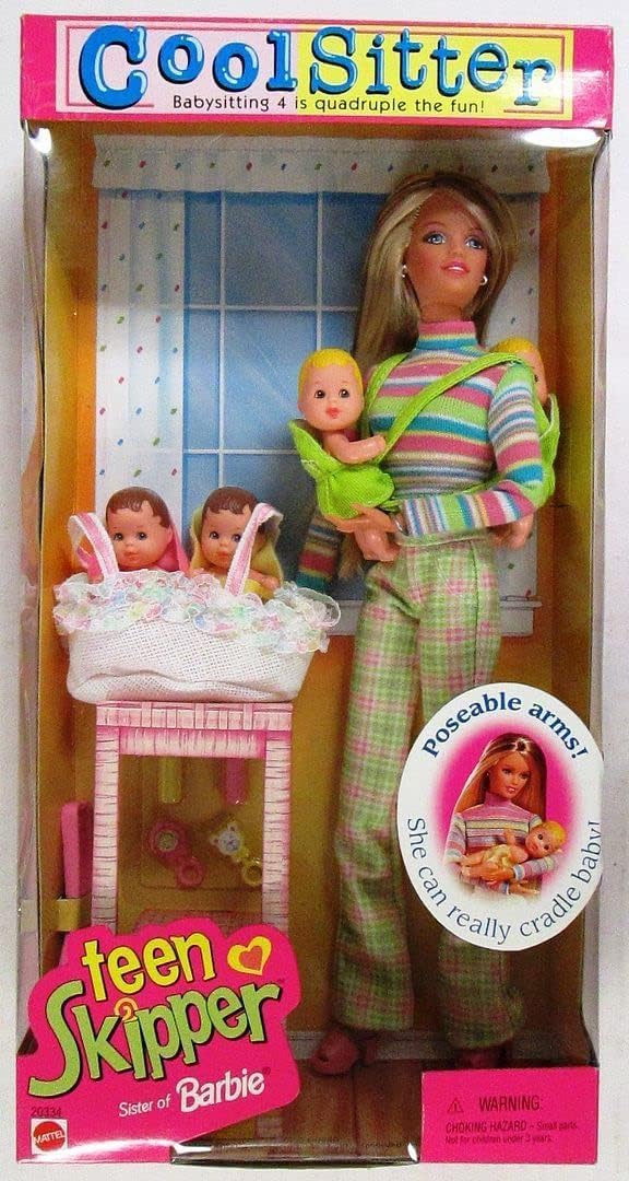 Vintage Barbie Teen Skipper Doll with Double Baby Jamaica Ubuy