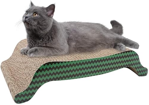 Miniatura 8 de PAWISE Juguete interactivo 3 en 1 para gatos, rompecabezas para gatos Whack-A-Mole y tabla de rascar para gatos con hierba gatera, caja rascador de