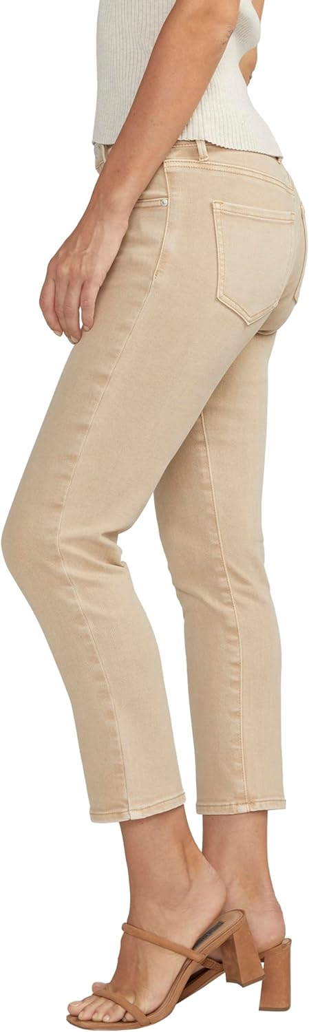 Jag Jeans Womens Cassie Mid Rise Cropped Pants - Image 2