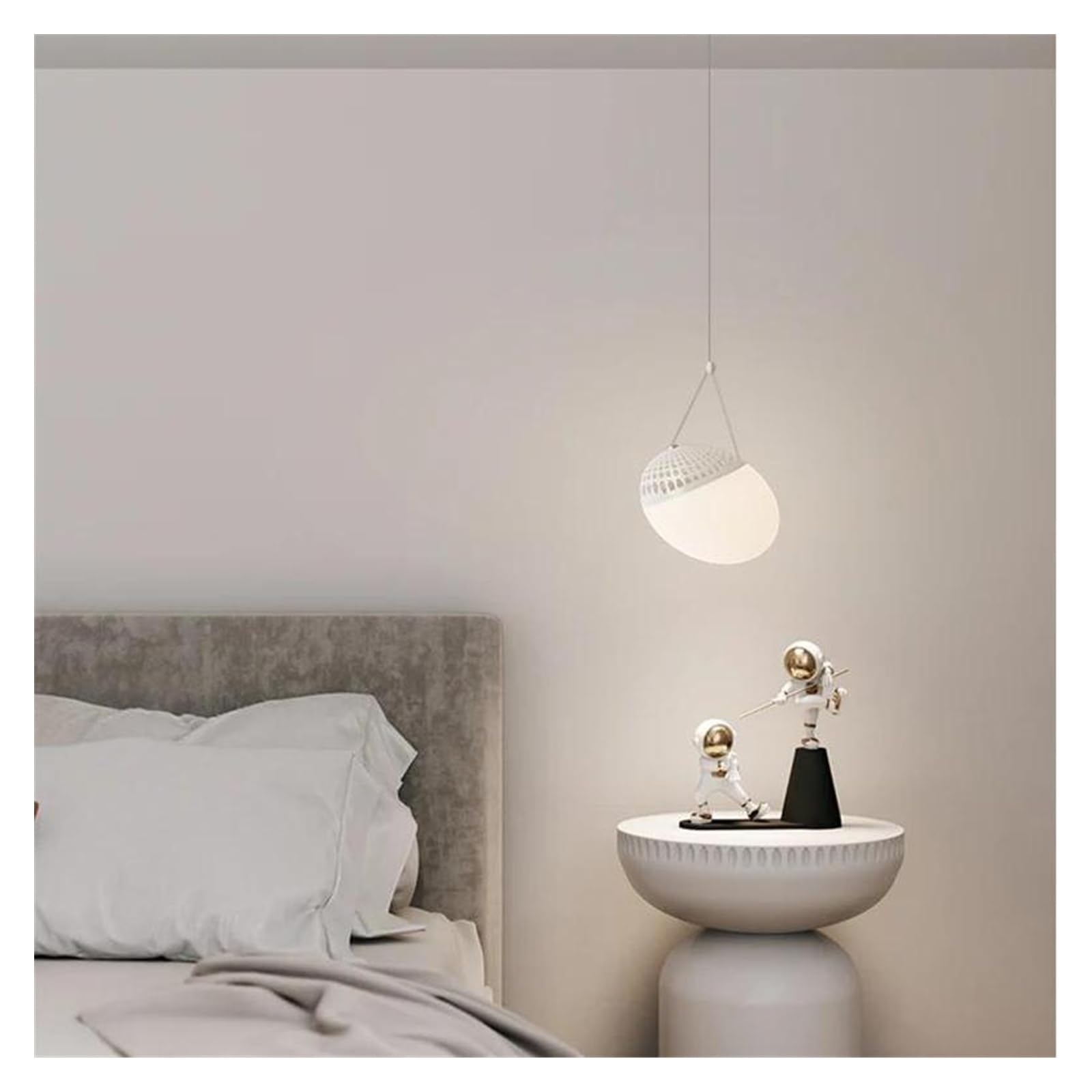 Lampe suspendue à LED moderne pour illuminer vos escaliers