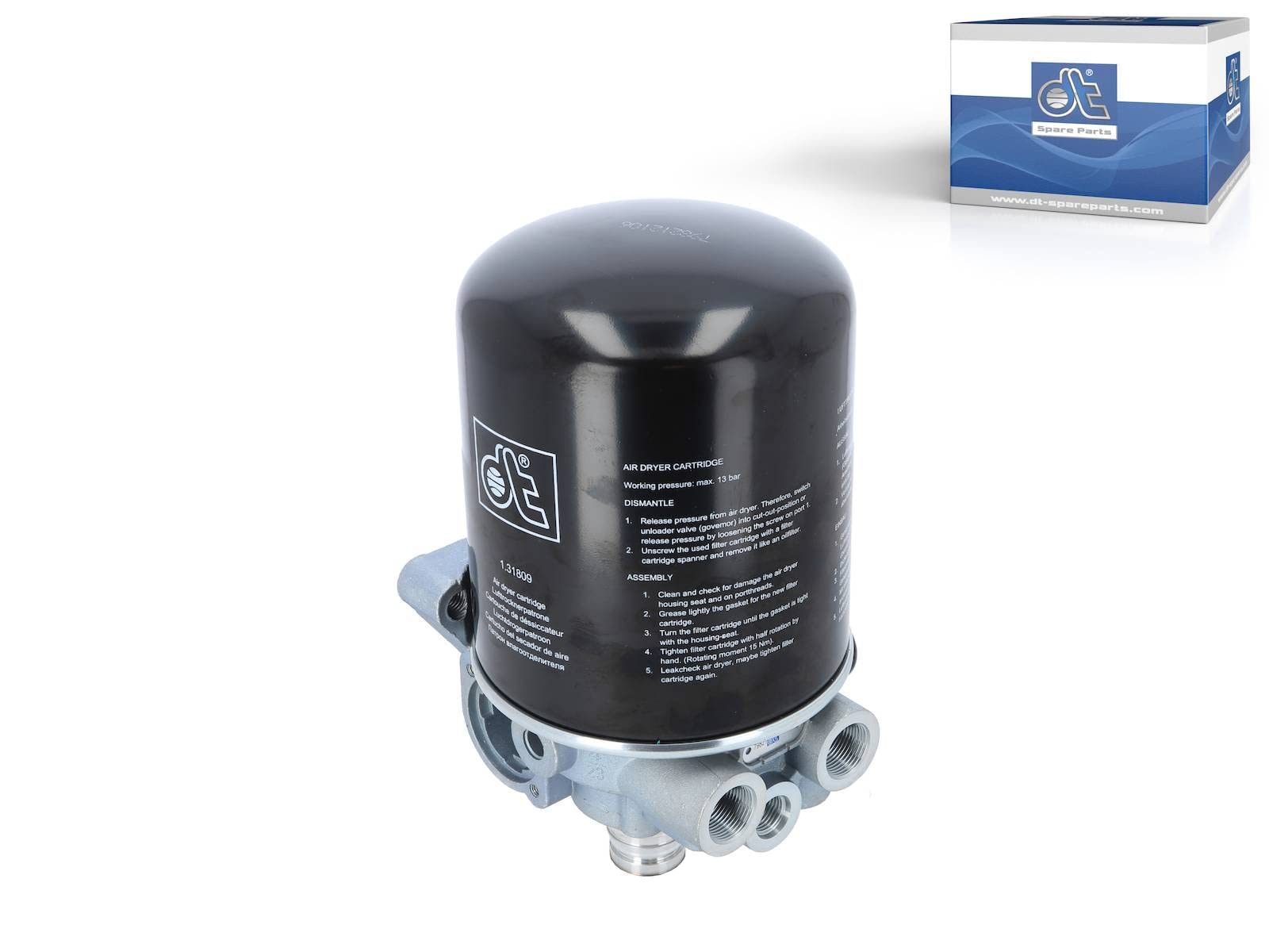 DT Spare Parts 3.71002 Secador de aire sistema de aire comprimido