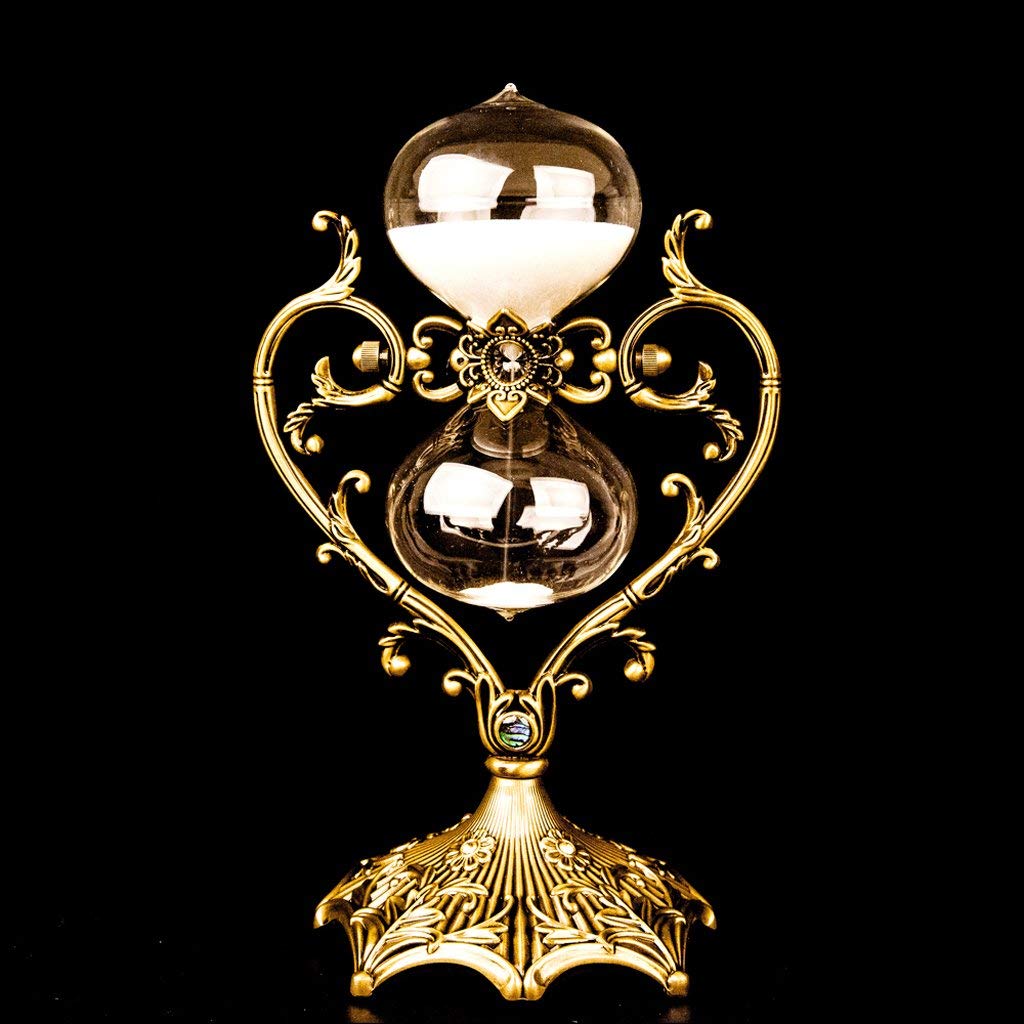 Sanduhr 30 Minuten Timer Hourglass Sand Timer Kreatives Geschenk Kinder goldfarben