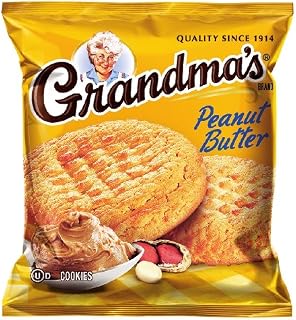 Grandma's Peanut Butter Cookies, 2.5 Ounce (Pack of 60)