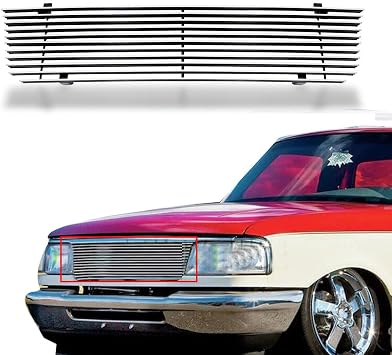 Compatible with Ford Ranger 1993-1997 Chrome Billet Grille Aluminium Front Main Upper Grille Grill Insert 1994 1995 1996