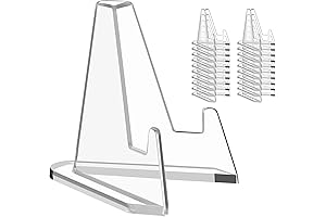 Acrylic Gift Card Display Holder Pack of 20 for Challenge Coins or...